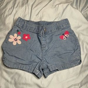 Gymboree embroidered shorts 5T